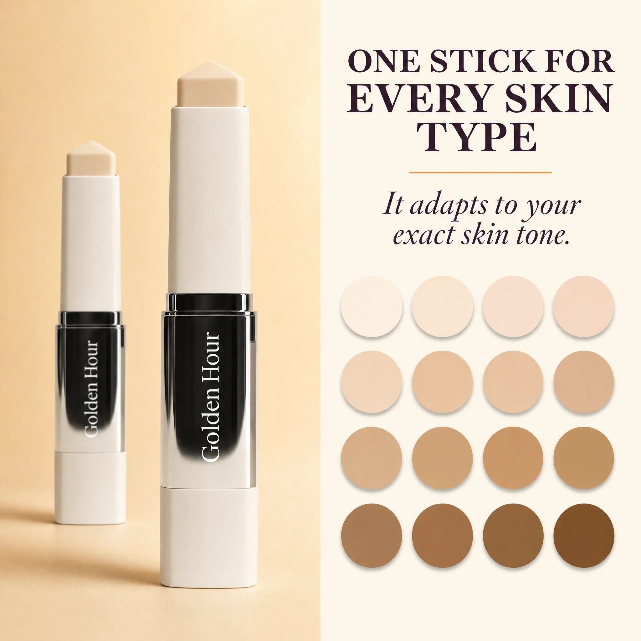 Color-Changing Foundation Stick